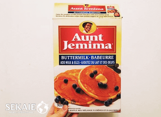 aunt jemimaのパンケーキミックス
